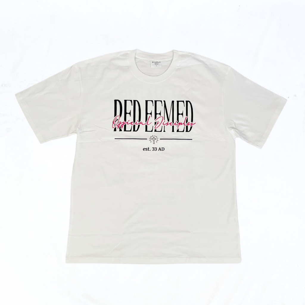 REDEEMED: Official Disciples Gym Shirt
