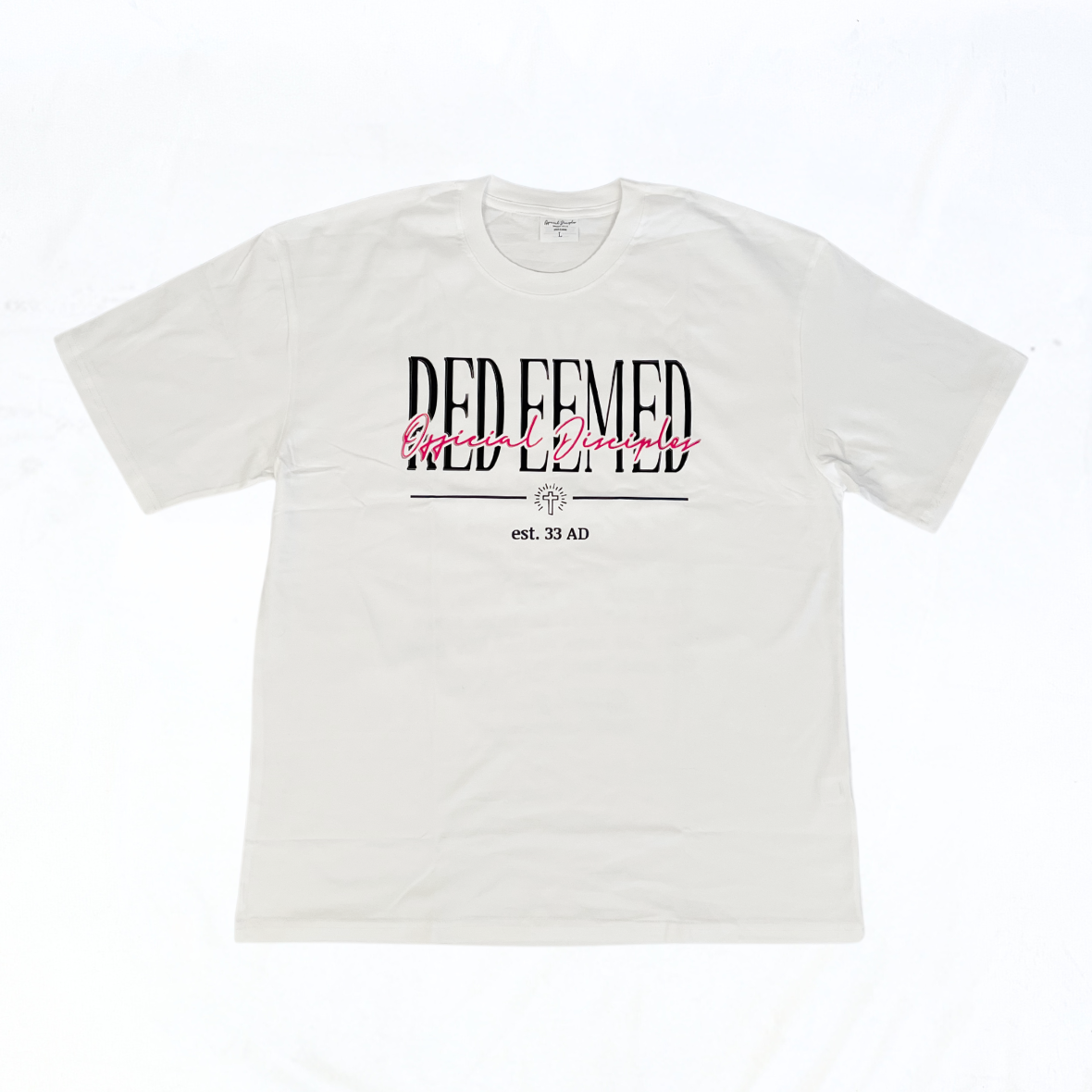 REDEEMED: Official Disciples Gym Shirt