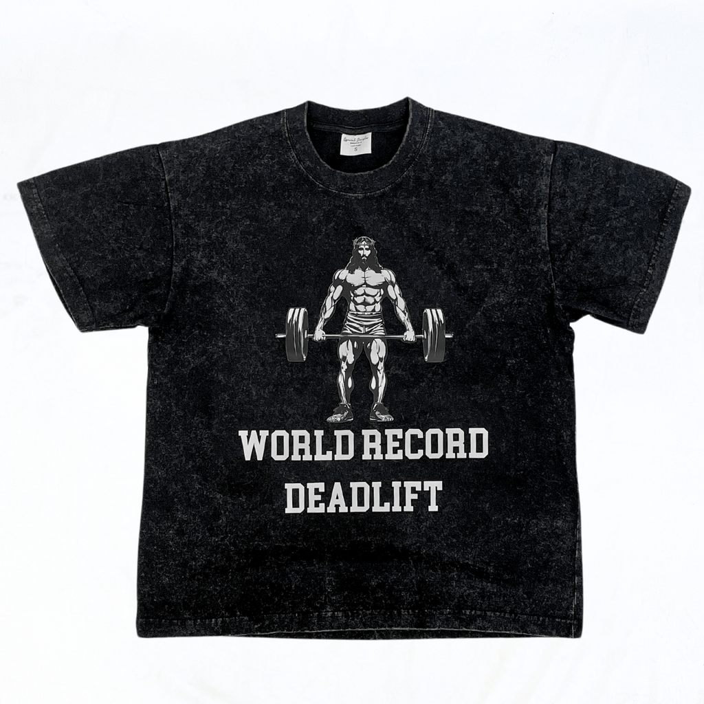 World Record Deadlift Gym Shirt