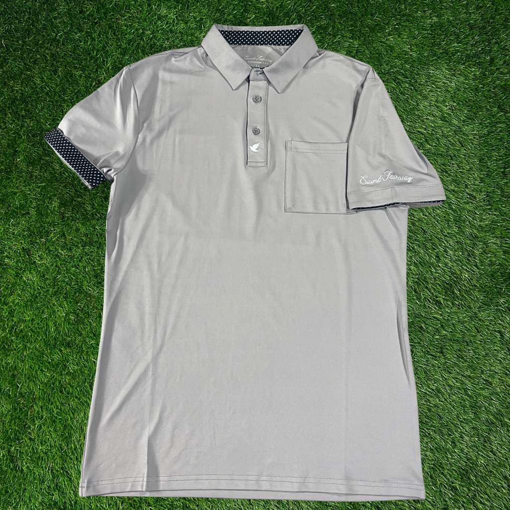 "Stormy Weather" Golf Polo