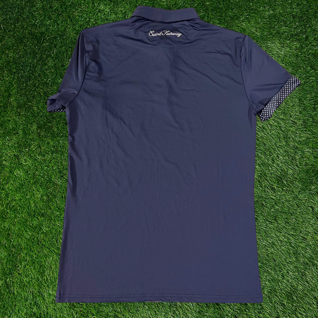 "Ocean Waves" Golf Polo