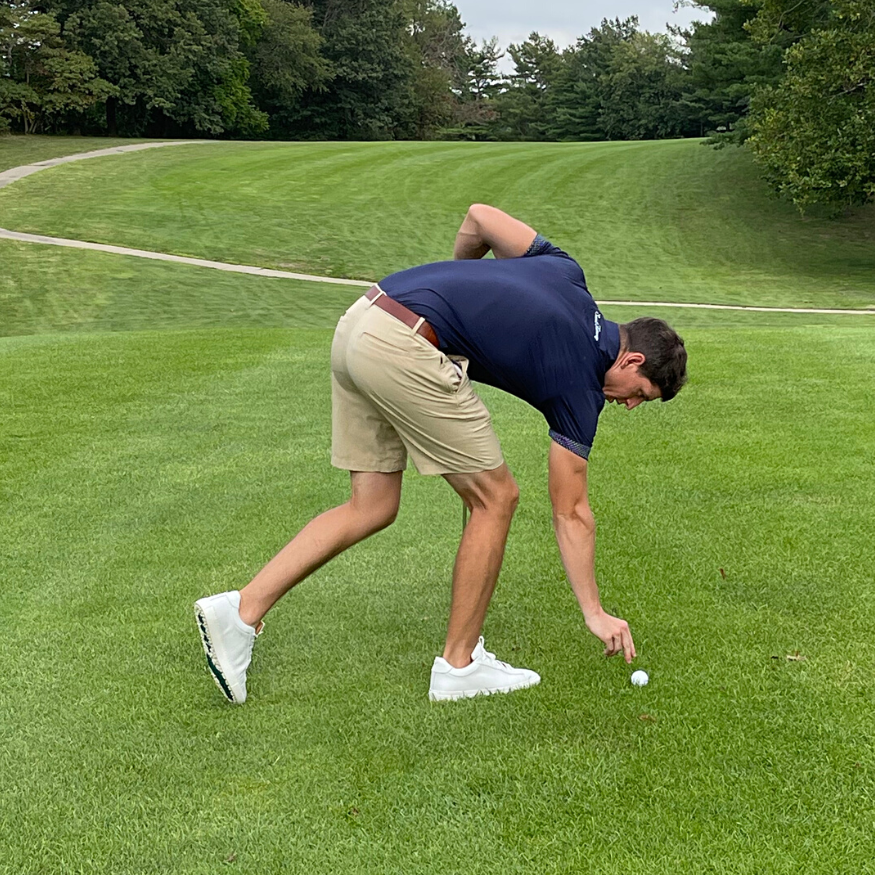 Navy Christian Golf Polo, Action